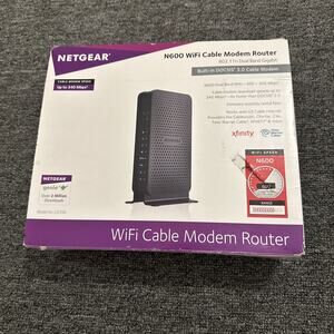 Netgear C3700 N600 Dual Band Gigabit Wi-Fi Cable Modem Router